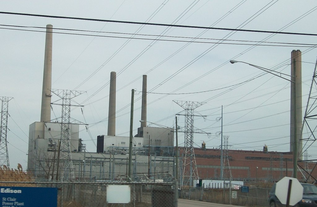 St. Clair Power Plant.